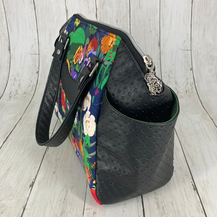 Annette Satchel Handbag (Golden Afternoon)