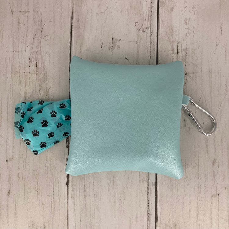 Dog Poo Bag Holder (Peanuts Woodstock, Light Blue/Blue)