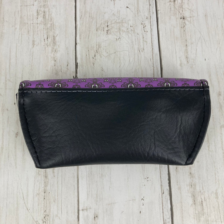 Eye Glasses Case (Haunted House Wallpaper, Black)