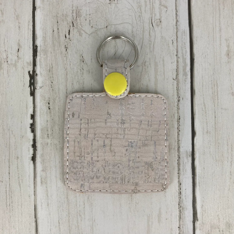 Keychain (Bee Kind - Yellow)