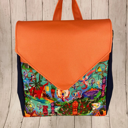 Meraki Backpack (Tiki Birds)