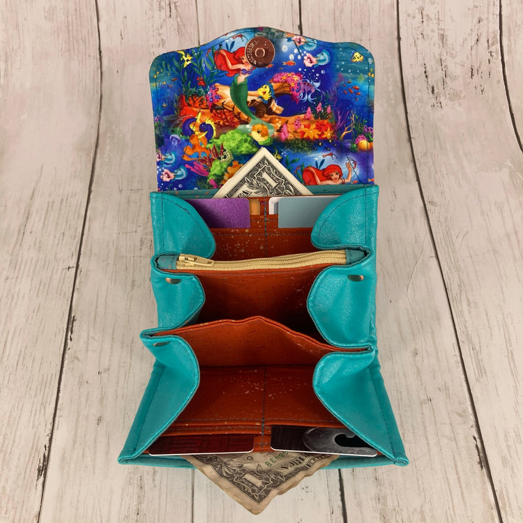 Mini Necessary Clutch Wallet (Mermaid)