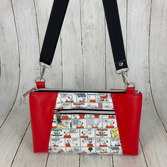 Sunshine Crossbody Purse (Comic Dog)