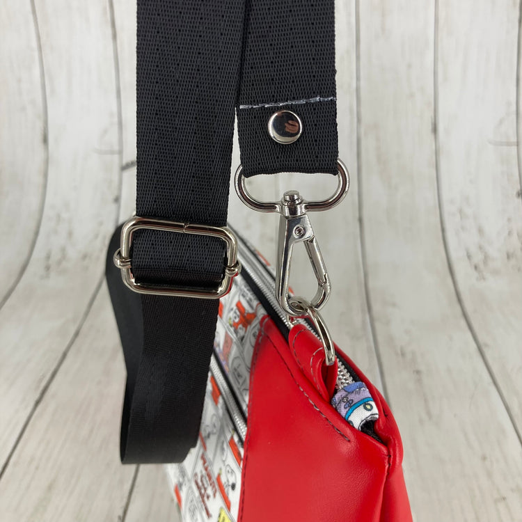 Sunshine Crossbody Purse (Comic Dog)