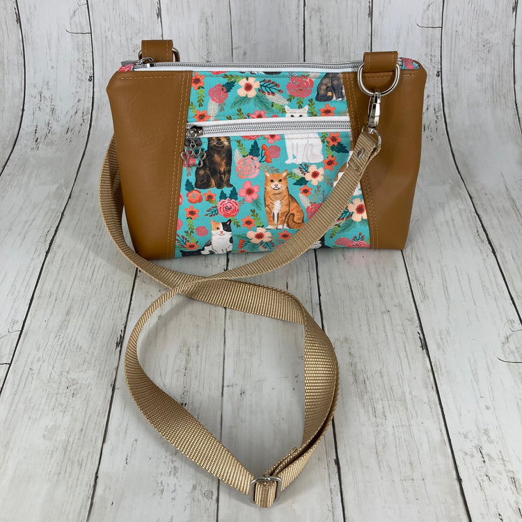 Sunshine Crossbody Purse (Cats)