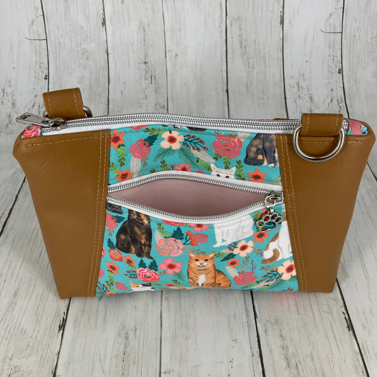 Sunshine Crossbody Purse (Cats)