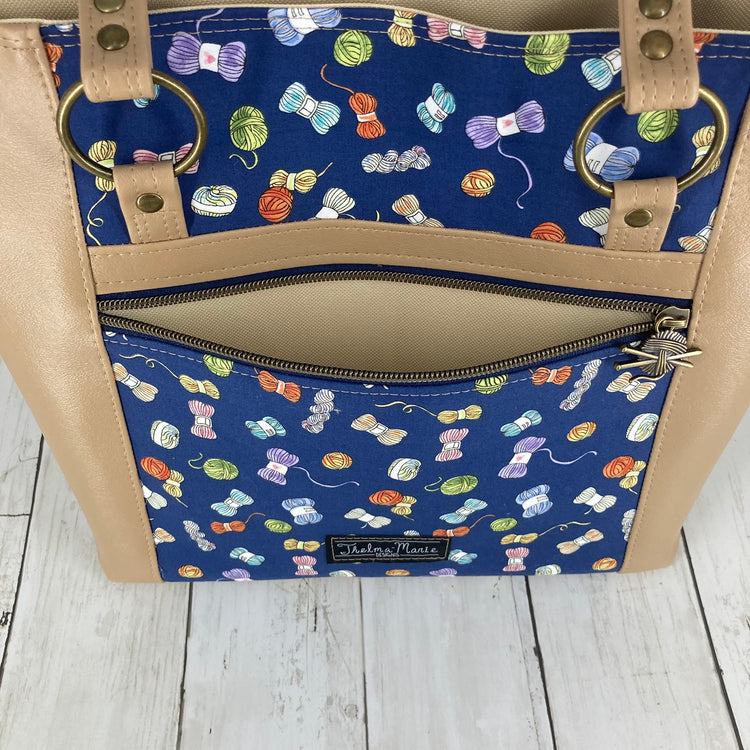 Muerqo Tote (Yarn, Tan)