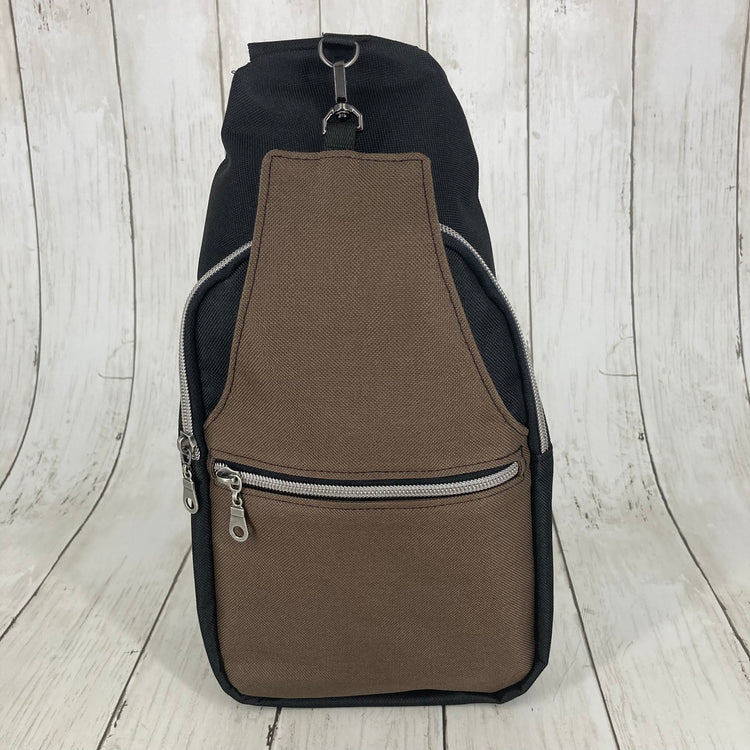 Retro Sling (Black & Brown)