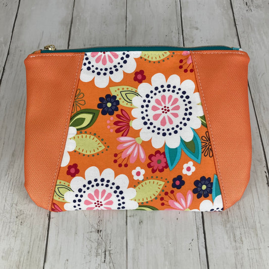 Sunshine Pouch (Flowers, Orange)