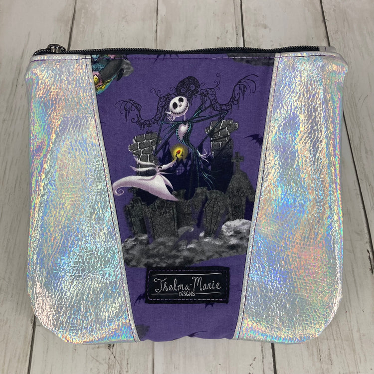 Trash to Treasure Pouch (Christmas Nightmare, Iridescent Silver)