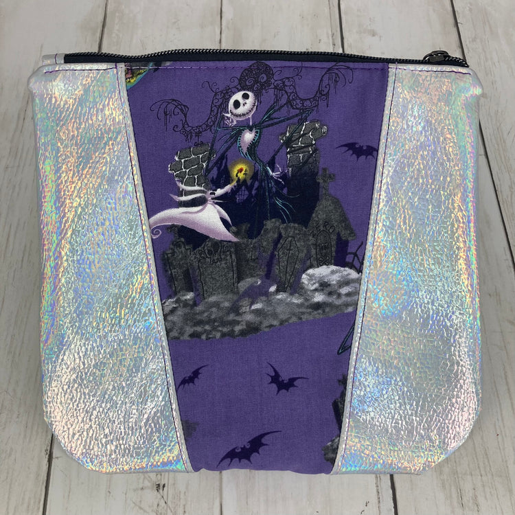 Trash to Treasure Pouch (Christmas Nightmare, Iridescent Silver)