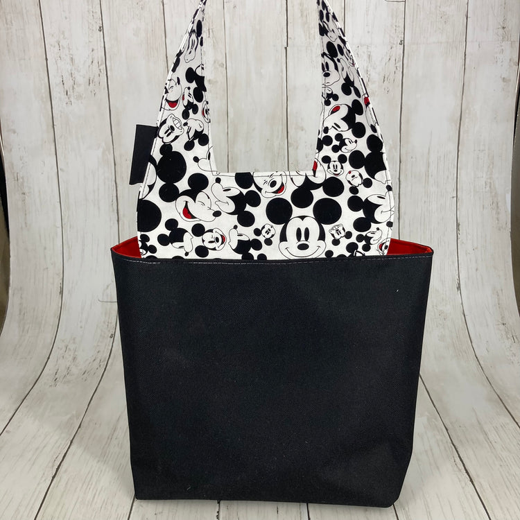 Car Trashcan Bag (Mr. Mouse, Black/Red)