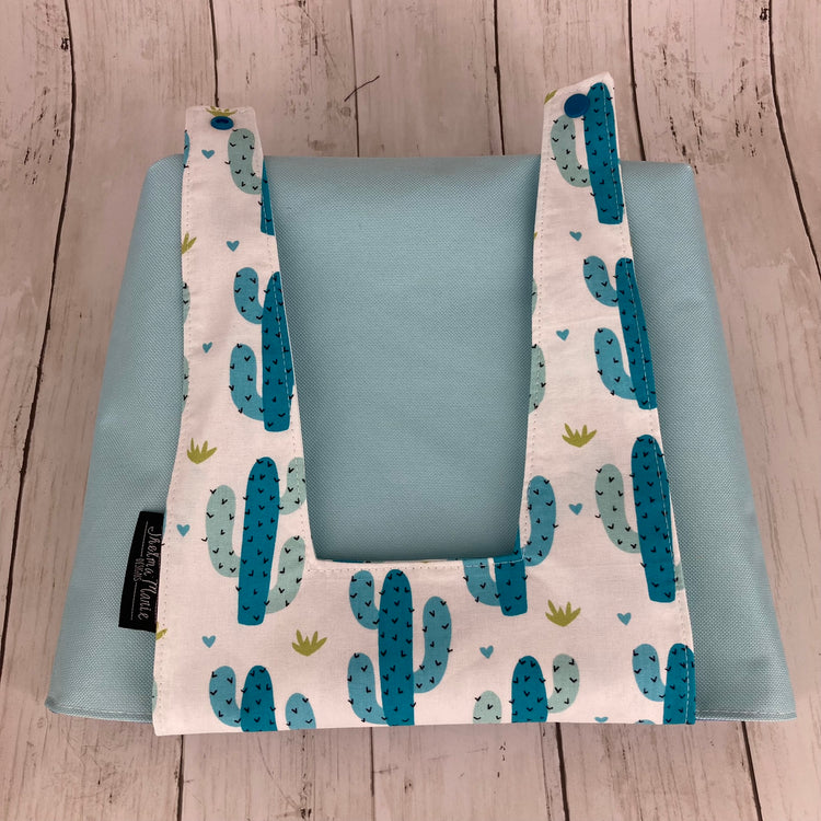 Car Trashcan Bag (Cactus, Blue)