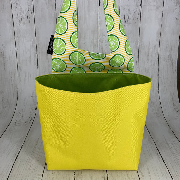 Car Trashcan Bag (Limes, Green)