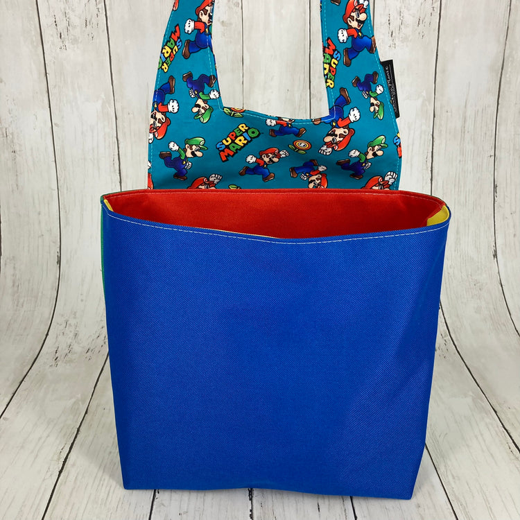 Car Trashcan Bag (Super Mario, Blue/Green/Yellow/Red)