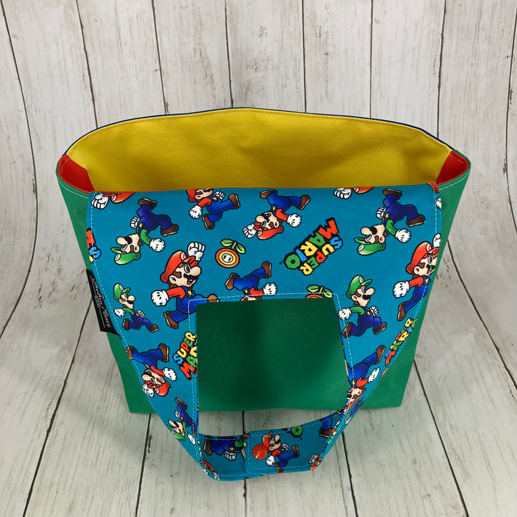 Car Trashcan Bag (Super Mario, Blue/Green/Yellow/Red)