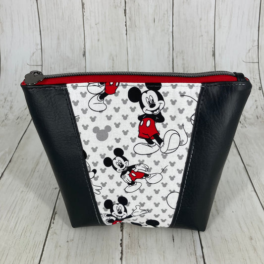 Trash to Treasure Pouch (Mr. Mouse, Black/Red)