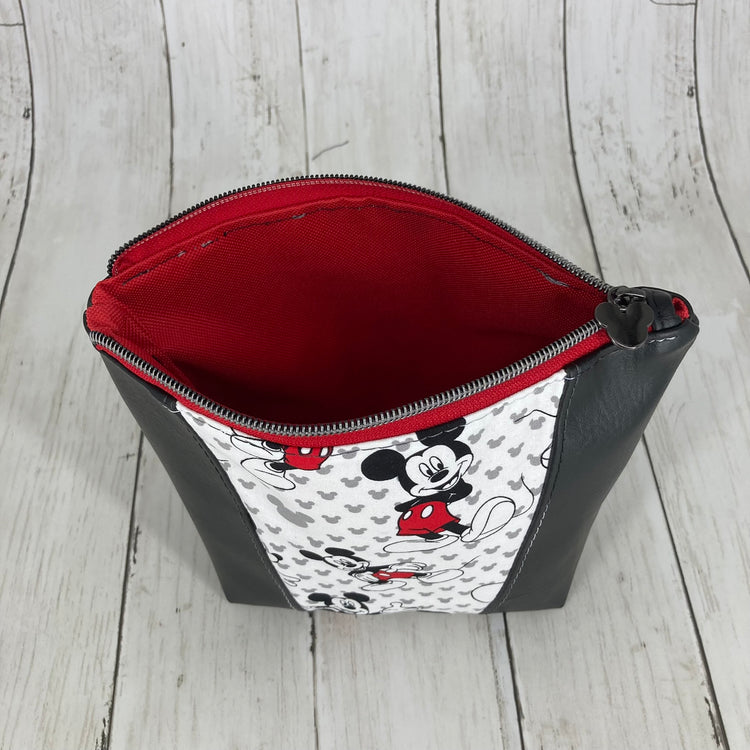 Trash to Treasure Pouch (Mr. Mouse, Black/Red)