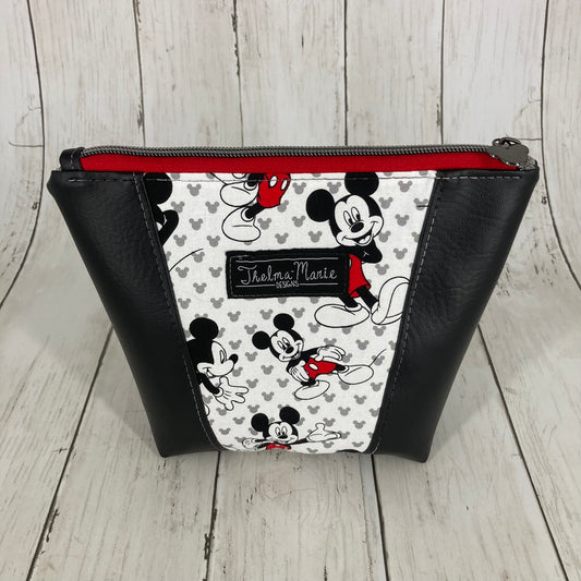 Trash to Treasure Pouch (Mr. Mouse, Black/Grey)