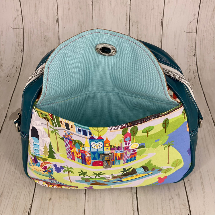 Betsy Bowler Bag (Theme Park Lands, Teal)