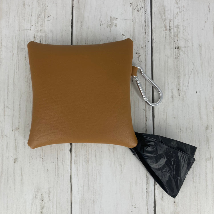 Dog Poo Bag Holder (Labrador, Brown/Brown)