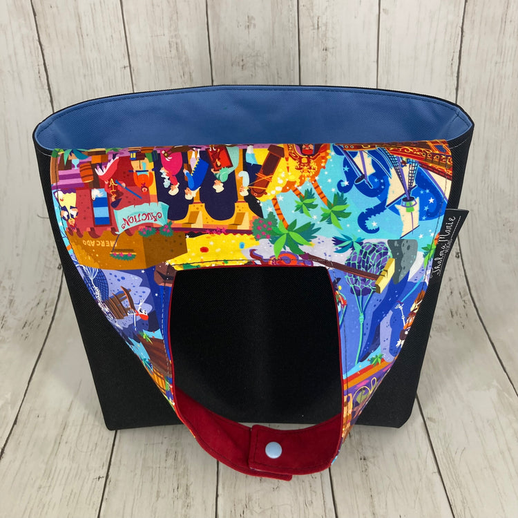 Car Trashcan Bag (Pirates, Black)