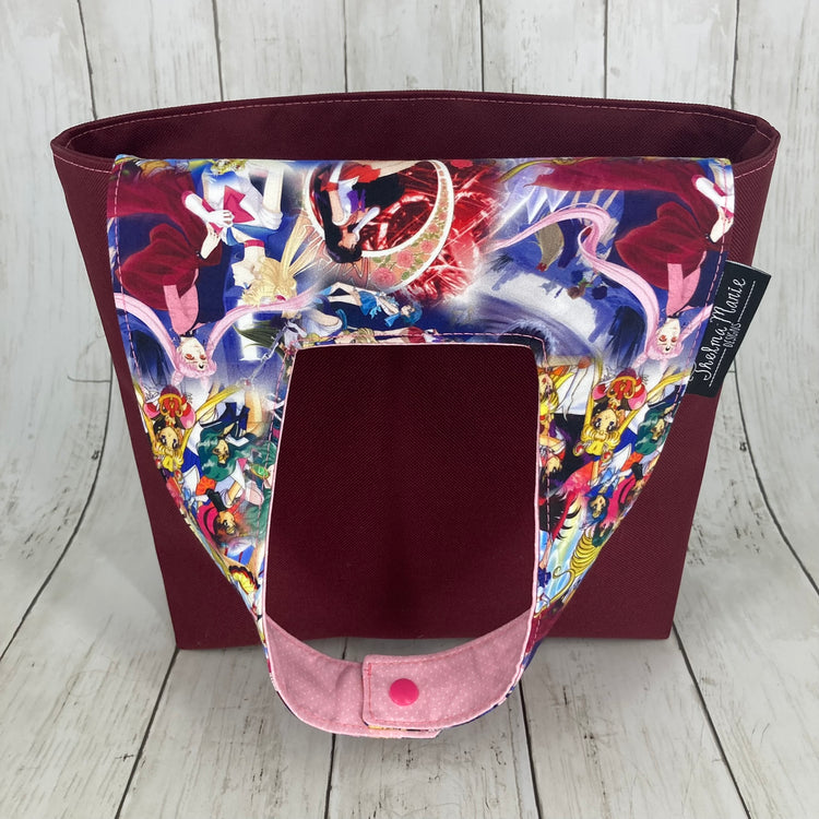 Car Trashcan Bag (Sailor Moon, Maroon)