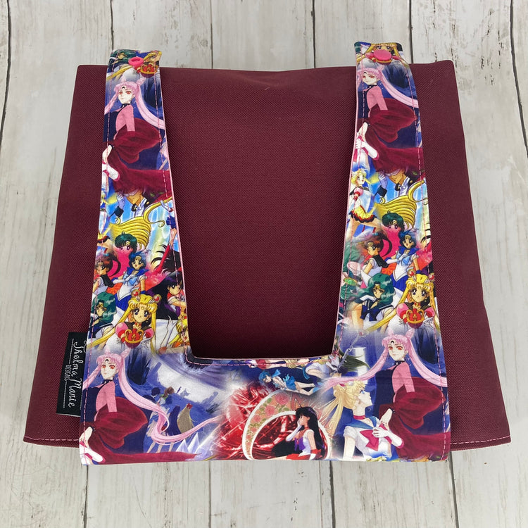 Car Trashcan Bag (Sailor Moon, Maroon)