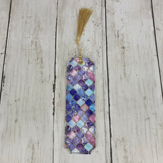 Bookmark (Moroccan Stained Glass, Gold)