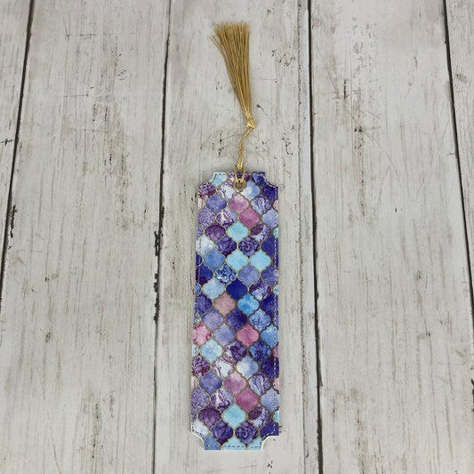 Bookmark (Moroccan Stained Glass, Gold)