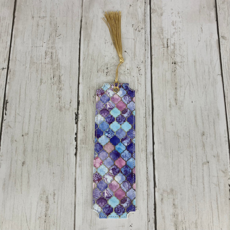 Bookmark (Moroccan Stained Glass, Gold)