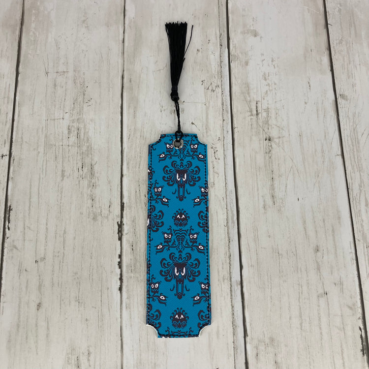 Bookmark (Haunted House Wallpaper, Black)