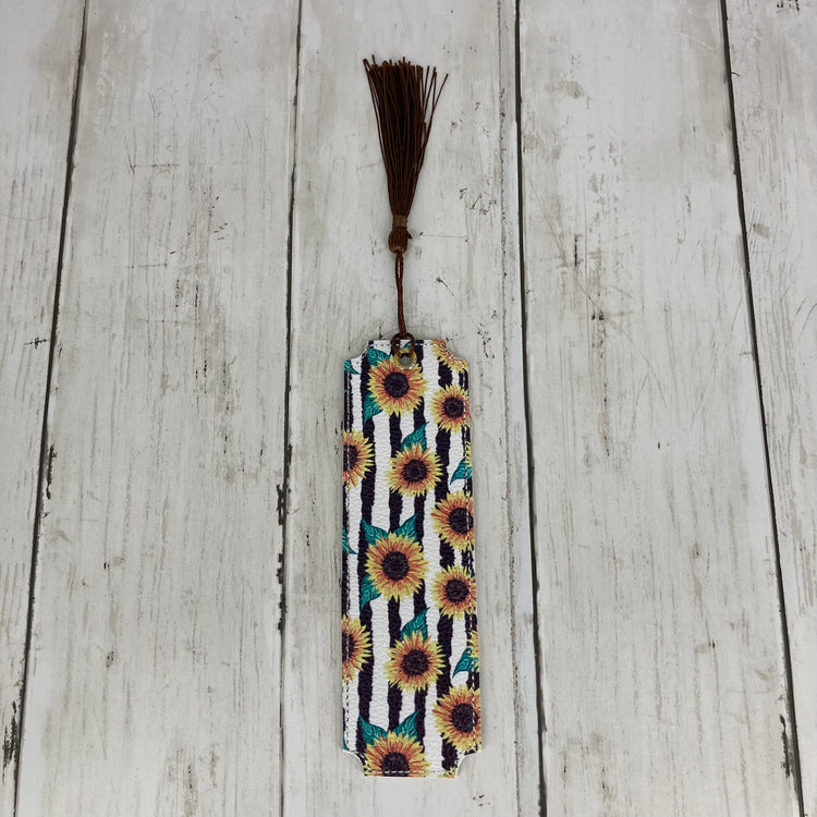 Bookmark (Sunflowers, Brown)