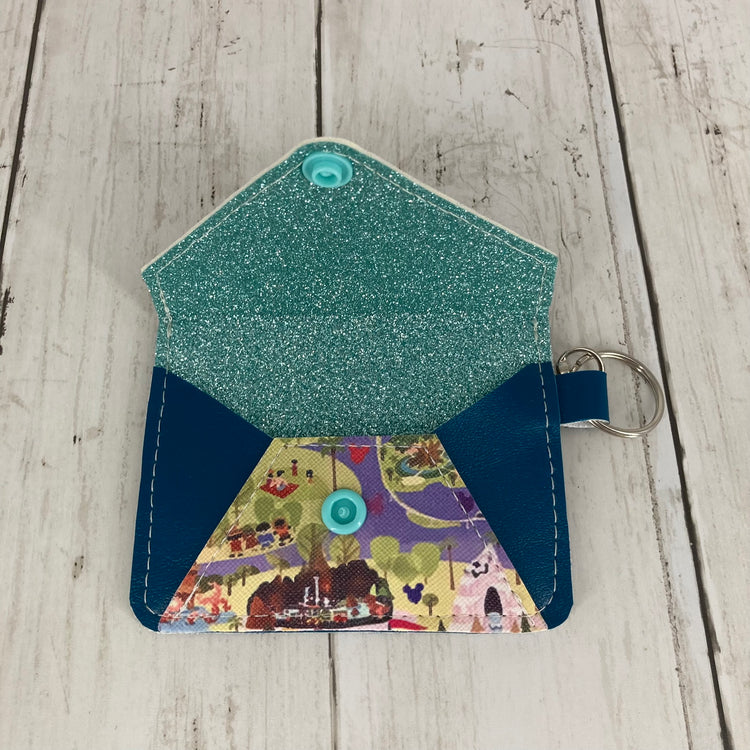 Anna Mini Envelope (Theme Park Lands, Silver)