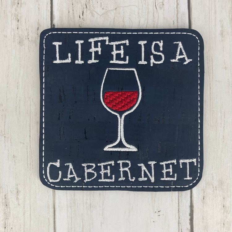 Coasters - Set of 4 (Wine Sayings)