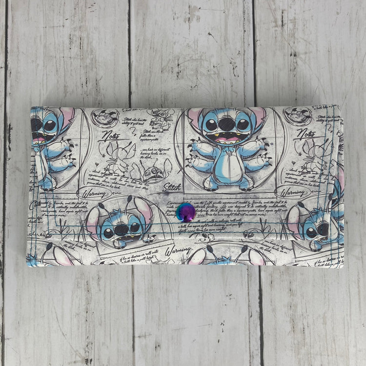 Architect Ladies Wallet (The Vitruvian Stitch)