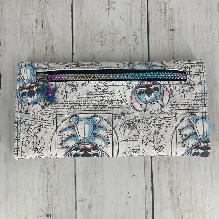 Architect Ladies Wallet (The Vitruvian Stitch)