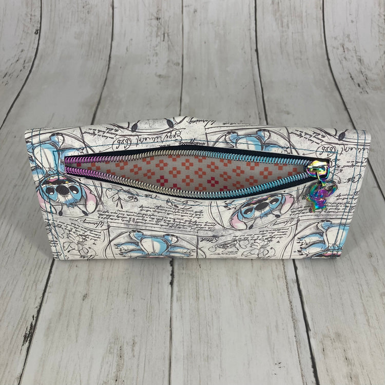 Architect Ladies Wallet (The Vitruvian Stitch)