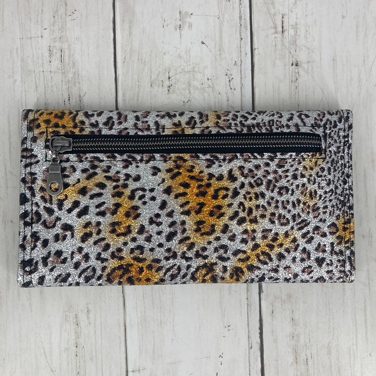 Architect Ladies Wallet (Metallic Leopard)