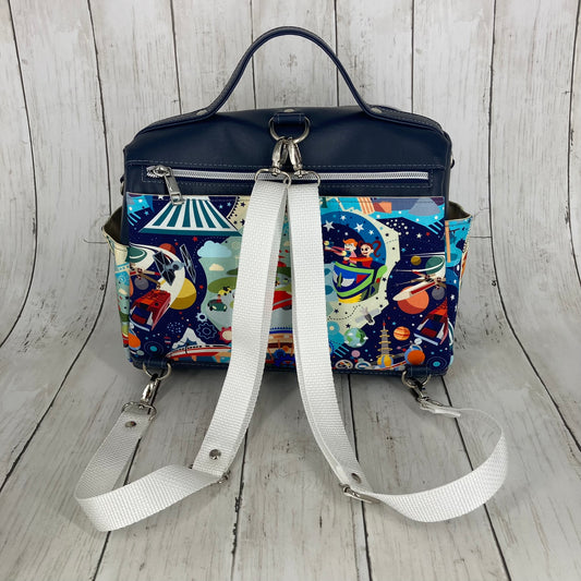 Belle Convertible Crossbody/Backpack ("Disnay's" Tomorrowland)