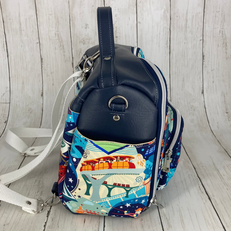 Belle Convertible Crossbody/Backpack ("Disnay's" Tomorrowland)