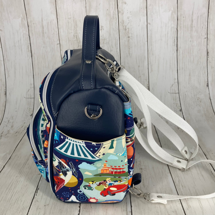 Belle Convertible Crossbody/Backpack ("Disnay's" Tomorrowland)