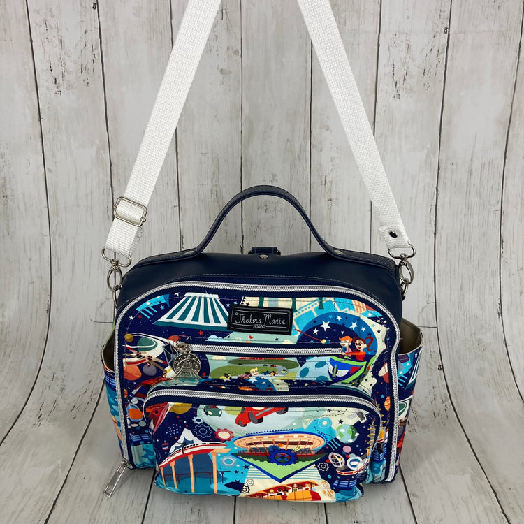 Belle Convertible Crossbody/Backpack ("Disnay's" Tomorrowland)