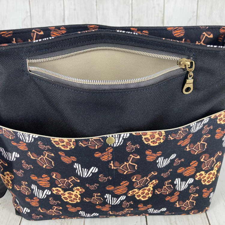 Kaitlin Purse (Mouse Animal Print)