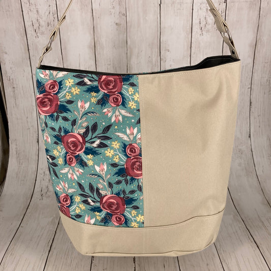 Bonnie Bucket Bag (Rose/Floral)