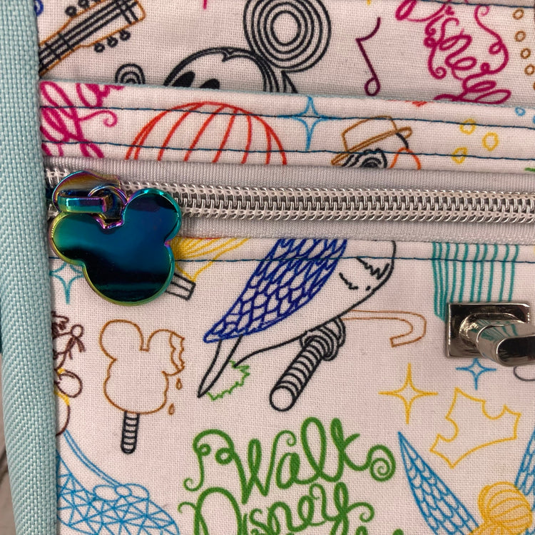 Aria Mini Crossbody (Theme Park)