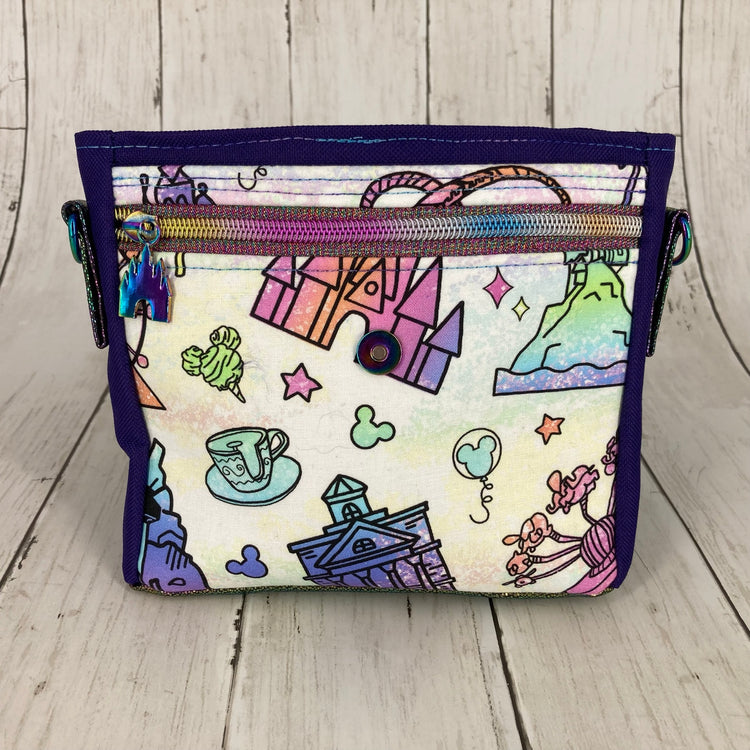 Aria Mini Crossbody (Rainbow Theme Park)