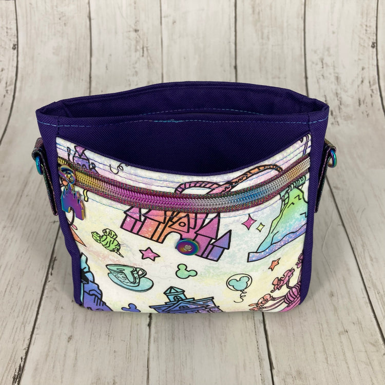 Aria Mini Crossbody (Rainbow Theme Park)