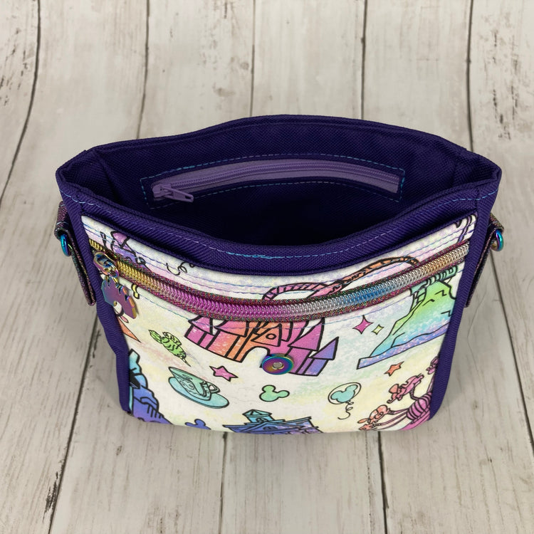 Aria Mini Crossbody (Rainbow Theme Park)