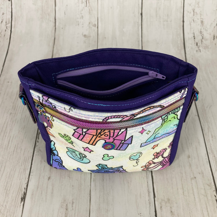 Aria Mini Crossbody (Rainbow Theme Park)